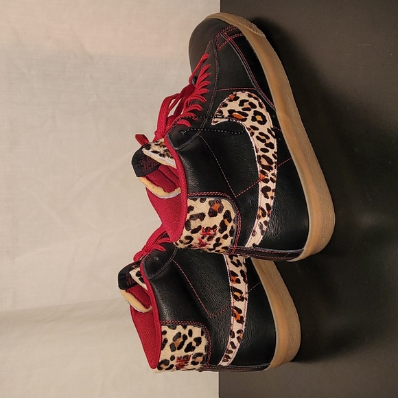 Nike 638322 022 Blazer Mid Prm Vntg QS Leopard Print Nike High Top main image 7